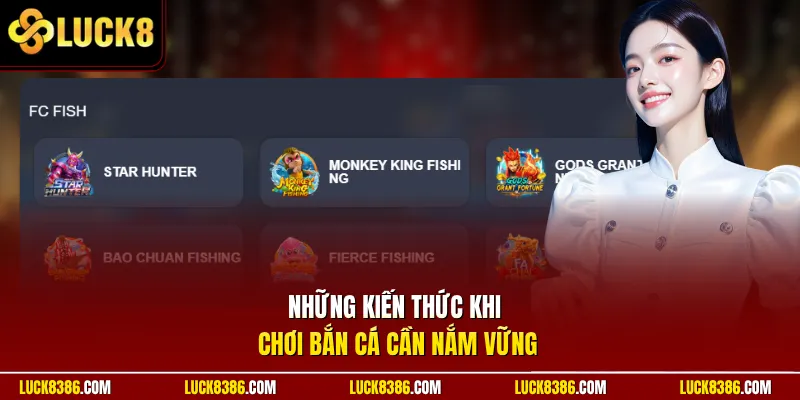 Những kiến thức khi chơi bắn cá cần nắm vững